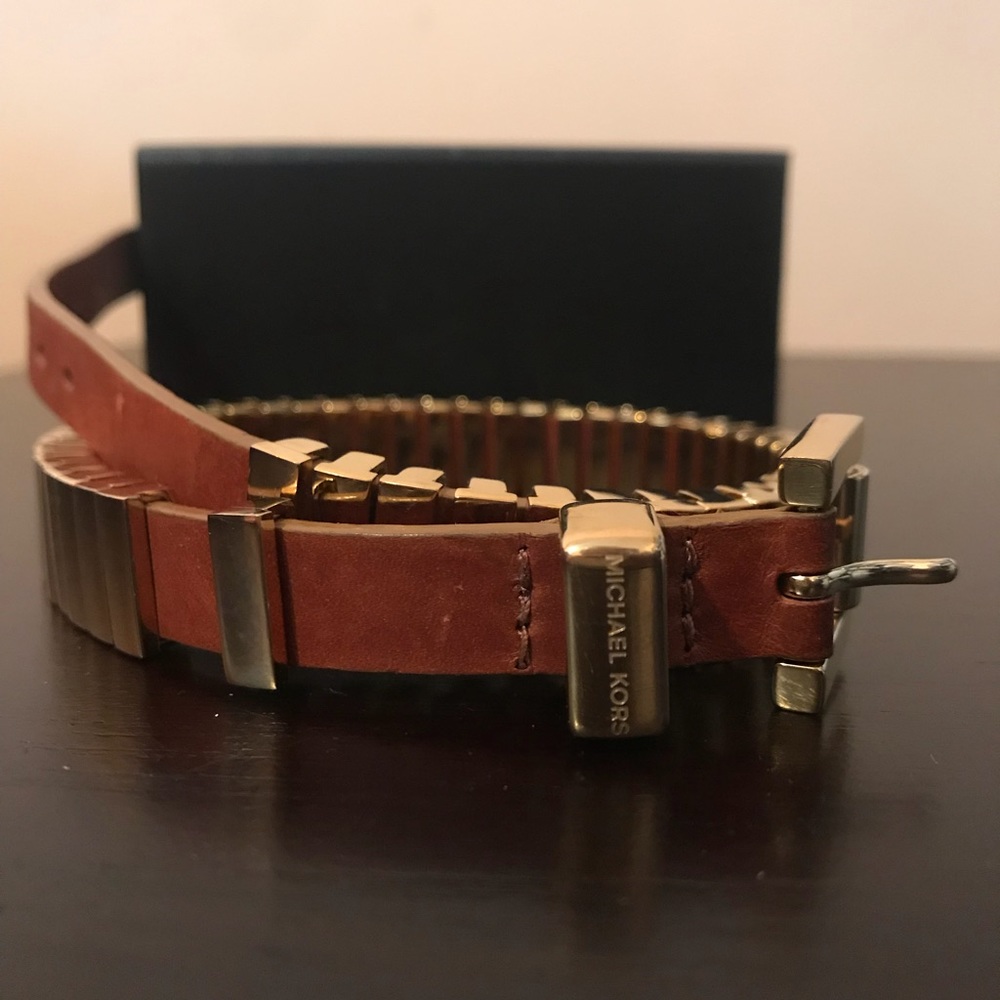 MK gold bracelet